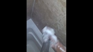 BBC jacking in the shower. Looks like I need some help.