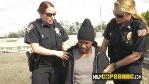 Cops with big tits love banging black guys after arrest them. Visit us for a LOAD of INTERRACIAL FUN