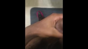 Bathroom Masturbation