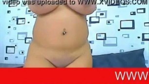 Ebony monster boobs undresses on WWW.CUTETEENWEBCAM.COM