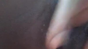 Teen Ebony Thot Fingers Pretty Pussy