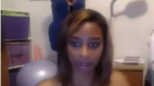 Sexy Ebony Webcam Chick