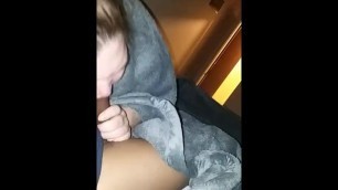 Bestie bbw sucking my long bbc