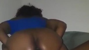 ebony rides and squirts on my dick