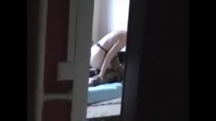 Spying on wife with her black lover