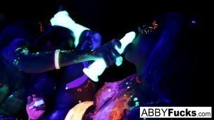 Black Light Rainy Night with Abigal Mac & Ava Addams&excl;