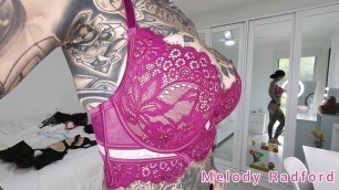 Black and Purple Lingerie and Micro Bikini Try On Haul Melody Radford Onlyfans