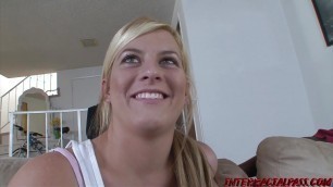 Cute Madison Ditches Her Bike to Ride a Big Black Cock